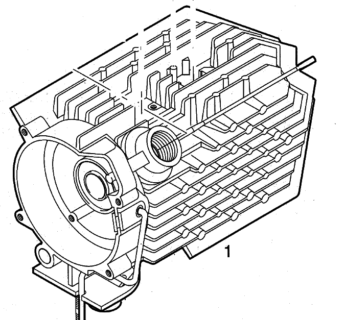 Eberspächer Warmtewisselaar voor Airtronic D 3 L C kachels. Benzine. (1-1)